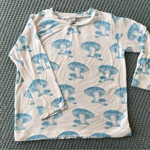 Kate Quinn Mushroom Print Long Sleeve Shirt